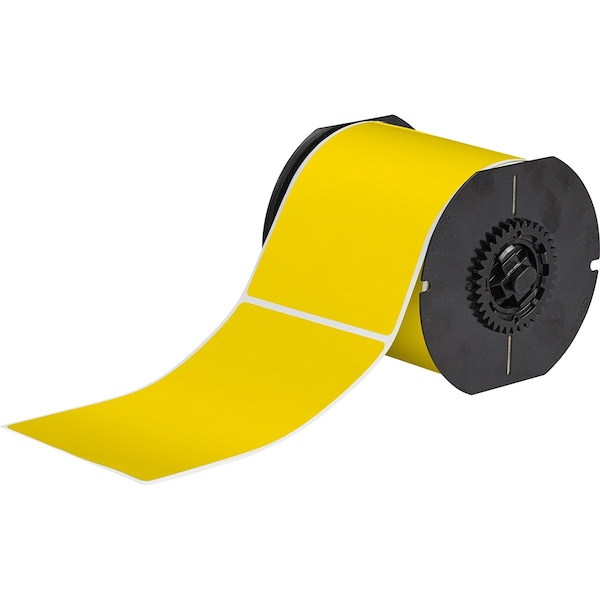 B33 Series Weather Resistant Outdoor Polyester Labels 6 in H x 4 in W YL 250/RL